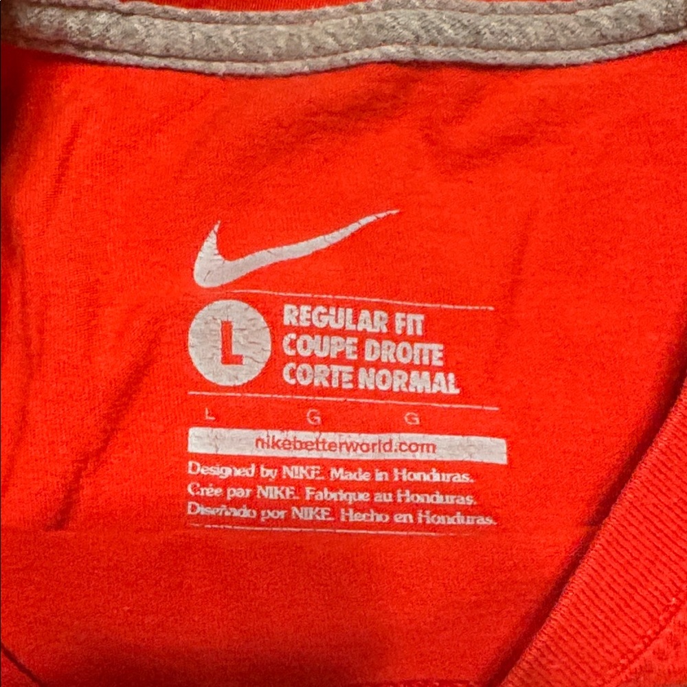 Nike Red Rake Session Tee - Picture 4 of 6